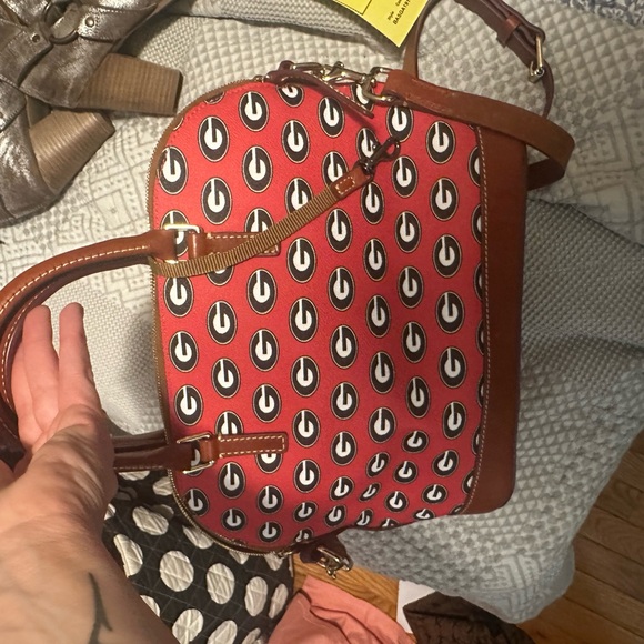 Dooney & Bourke UGA bulldawg dome purse - Picture 2 of 6